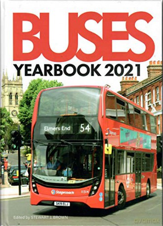 Buses Yearbook 2021 - Stewart J Brown [KSIĄŻKA]