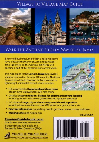 Camino del Norte: Irun to Santiago along Spain's Northern Coast - Matthew Harms [KSIĄŻKA]