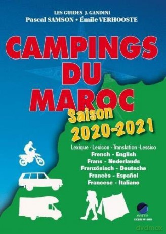 Campings du Maroc 2020 - 2021: Guide critique (Guides 4x4 J. Gandini) - Pascal Samson [KSIĄŻKA]