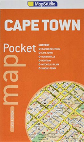 Cape Town pocket map (Map Studio) [KSIĄŻKA]
