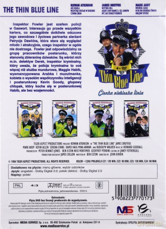 Cienka Niebieska Linia [BOX] [4DVD]