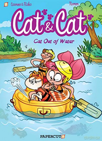 Cat &Cat #2 "Cat out of Water" HC - Christophe Hervé Cazenove Richez [KSIĄŻKA]