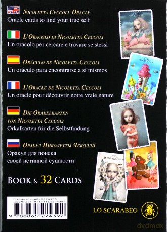 Ceccoli Oracle: 32 Cards And 128Pp Guidebook - Lunaea Weatherstone [KSIĄŻKA]