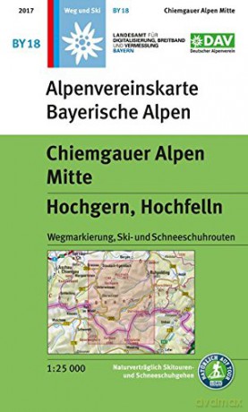 Chiemgauer Alpen Mitte By18 Walkski [KSIĄŻKA]