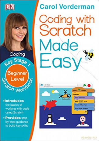 Coding With Scratch Made Easy Ages 5-9 Key Stage 1 (Made Easy Workbooks) [KSIĄŻKA]
