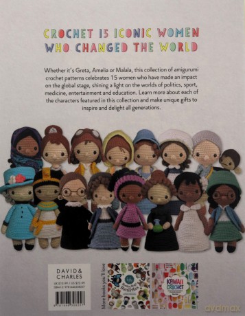 Crochet Iconic Women: Amigurumi patterns for 15 women who changed the world - Carla Mitrani [KSIĄŻKA]