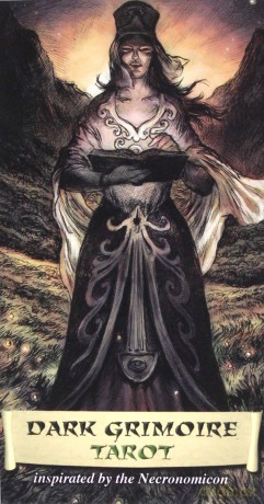 Dark Grimoire Tarot: Inspired by the Necronomicon - Pietro Alligo [KSIĄŻKA]
