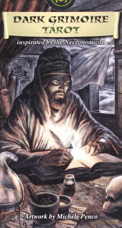 Dark Grimoire Tarot: Inspired by the Necronomicon - Pietro Alligo [KSIĄŻKA]