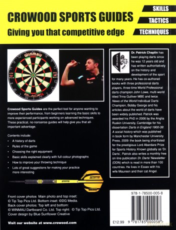Darts: Skills - Tactics - Techniques (Crowood Sports Guides) - Patrick Chaplin [KSIĄŻKA]