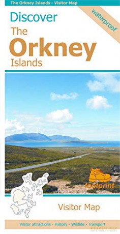Discover The Orkney Islands - Visitor Map (Discover map series) [KSIĄŻKA]