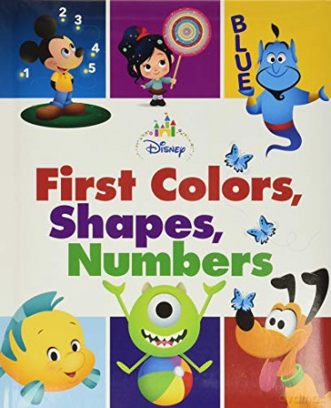 Disney Baby First Colors, Shapes, Numbers [KSIĄŻKA]