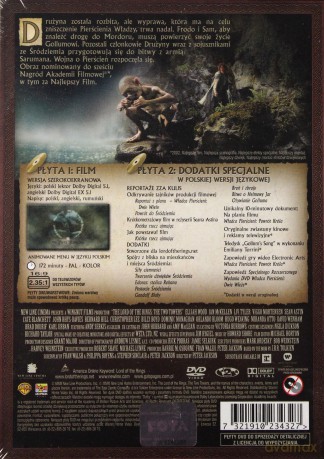 Władca Pierścieni Dwie Wieże [2DVD]