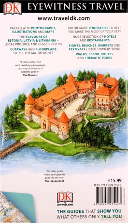 DK Eyewitness Travel Guide Estonia, Latvia and Lithuania [KSIĄŻKA]