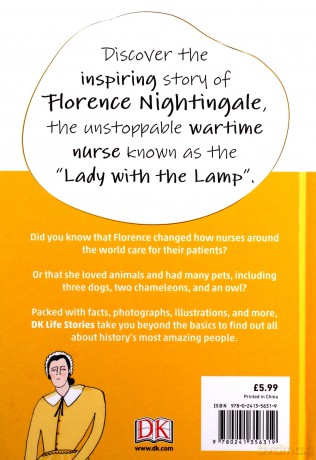 DK Life Stories Florence Nightingale - Kitson Jazynka [KSIĄŻKA]
