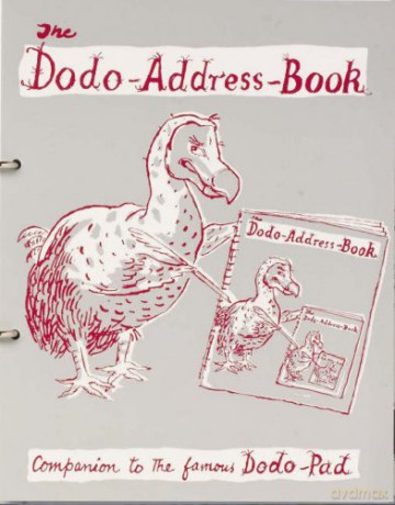 Dodo Address Book (Looseleaf): A Companion Refillable Address Book to the famous Dodo Pad diary - J. Verney [KSIĄŻKA]
