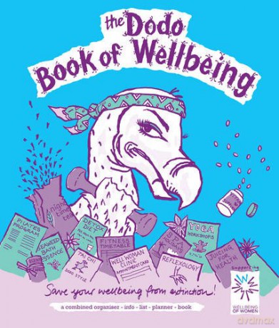 Dodo Book of Wellbeing: A Combined Organiser List-info-list-planner Book (Dodo Pad) - Naomi McBride [KSIĄŻKA]