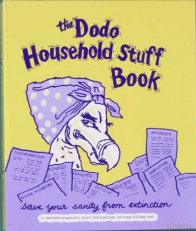 Dodo Household Stuff Book: A Combined Organiser-list-information-jotting-filing Book (Dodo Pad) - Rebecca Jay [KSIĄŻKA]