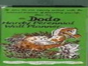 Dodo Perennial Wall Planner (Dodo Pad) - Naomi McBride [KSIĄŻKA]