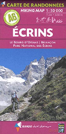 Ecrins - Bourg-d'Oisans - Briançon A6 (CARTES ALPES 1/50.000) - Rando Editions [KSIĄŻKA]