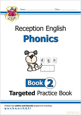 English Targeted Practice Book: Phonics - Reception Book 2: perfect for catch-up and home learning (CGP Primary Phonics) [KSIĄŻKA]
