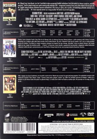 Kolekcja gangsterska: Przekładaniec / Przekręt / Porachunki [BOX] [3DVD]