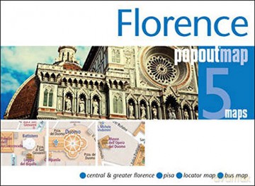 Florence PopOut Map: Handy Pocket Size Pop Up City Map of Florence
