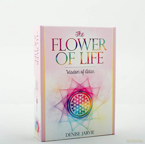 Flower of Life Cards: Wisdom of Astar, 52 Full Colour Oracle Cards - Denise Jarvie [KSIĄŻKA]