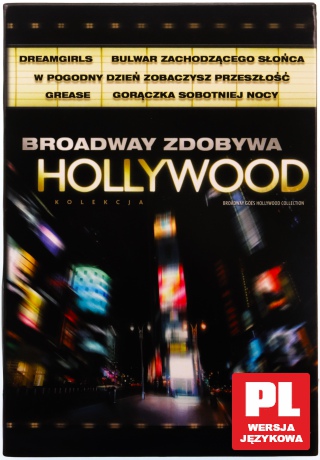 Broadway zdobywa Hollywood: Grease / Gorączka sobotniej nocy / Bulwar zachodzącego słońca / Dreamgirls / W pogodny dzień zobaczysz przeszłość BOX [5DVD]