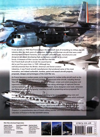 French Secret Projects 2: Bombers, Patrol and Assault Aircraft: Cold War Bombers, Patrol and Assault Aircraft - Jean-Christophe Carbonel [KSIĄŻKA]