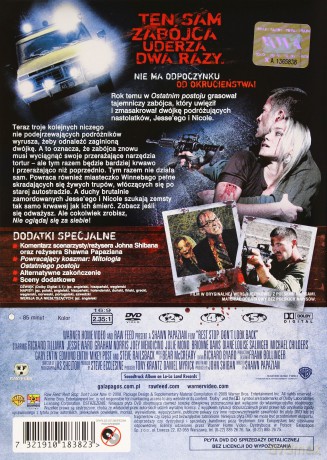 Krwawa Seria: Ostatni postój 2 - Nie oglądaj się za siebie [DVD]
