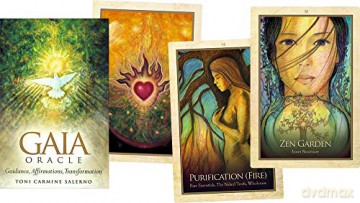 Gaia Oracle: Guidance, Affirmations, Transformation, Book and Oracle Card Set - Toni Carmine Salerno [KSIĄŻKA]