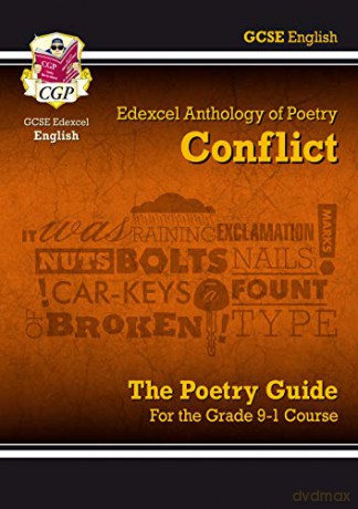 GCSE English Literature Edexcel Poetry Guide: Conflict Anthology - for the Grade 9-1 Course: perfect for home learning and 2021 assessments (CGP GCSE English 9-1 Revision) [KSIĄŻKA]