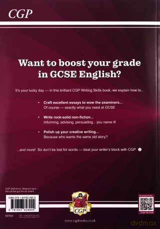 GCSE English Writing Skills Study Guide - for the Grade 9-1 Courses: perfect for home learning and 2021 assessments (CGP GCSE English 9-1 Revision) [KSIĄŻKA]