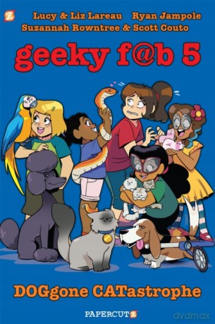 Geeky Fab Five #3: DOGgone CATastrophe - Lucy Lareau [KSIĄŻKA]