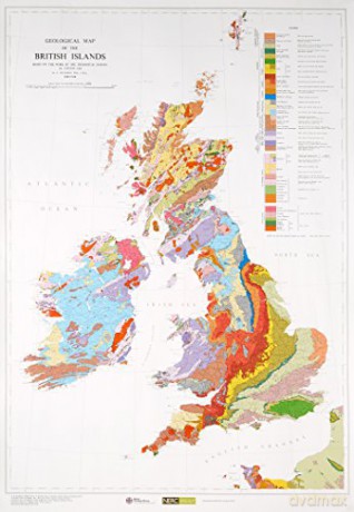 Geological Map of the British Islands (Small Scale Geology Maps) [KSIĄŻKA]