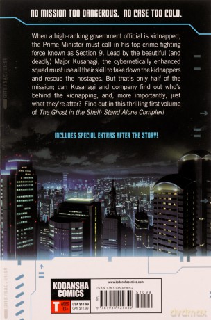 Ghost in the Shell: Stand Alone Complex 1: Episode 1: Section 9 (Ghost in the Shell: Stand Alone Complex (Kodansha)) - Yu Kinutani [KOMIKS]