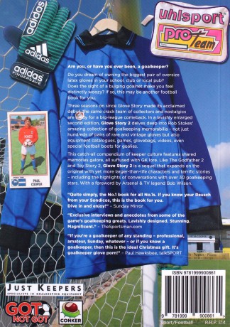 Glove Story 2: Another book for every goalkeeper, past and present - Rob Stokes [KSIĄŻKA]