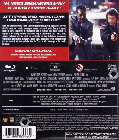 Zabójcza broń 2 [Blu-Ray]