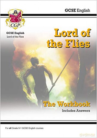 Grade 9-1 GCSE English - Lord of the Flies Workbook (includes Answers): perfect for home learning and 2021 assessments (CGP GCSE English 9-1 Revision) [KSIĄŻKA]