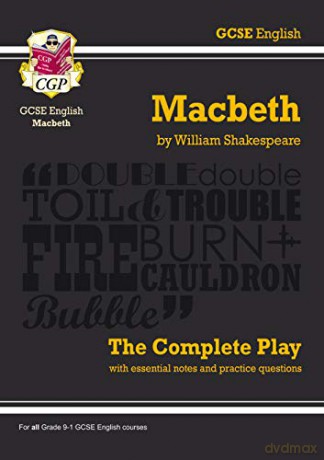 Grade 9-1 GCSE English Macbeth - The Complete Play (CGP GCSE English 9-1 Revision) [KOMIKS]