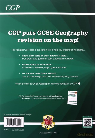 Grade 9-1 GCSE Geography Edexcel A - Revision Guide: perfect for home learning and 2021 assessments (CGP GCSE Geography 9-1 Revision) [KSIĄŻKA]