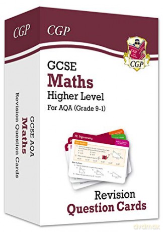 Grade 9-1 GCSE Maths AQA Revision Question Cards - Higher (CGP GCSE Maths 9-1 Revision) [KSIĄŻKA]