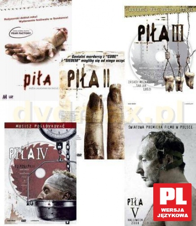 Piła Pentology Pakiet [5DVD]