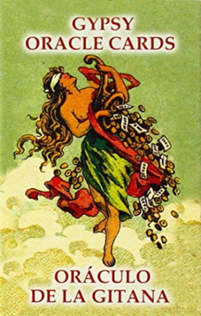 Gypsy Oracle Cards: 52 full colour cards and instructions - Sibilla Della Zingara [KSIĄŻKA]