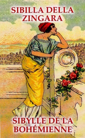 Gypsy Oracle Cards: 52 full colour cards and instructions - Sibilla Della Zingara [KSIĄŻKA]