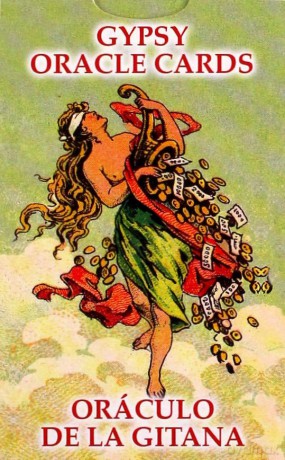 Gypsy Oracle Cards: 52 full colour cards and instructions - Sibilla Della Zingara [KSIĄŻKA]