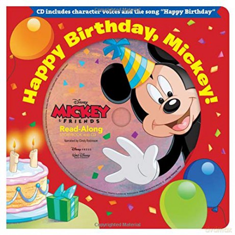 Happy Birthday, Mickey! (Read-Along Storybook and CD) [KSIĄŻKA]