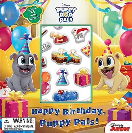 Happy Birthday, Puppy Pals! (Disney Puppy Dog Pals) [KSIĄŻKA]