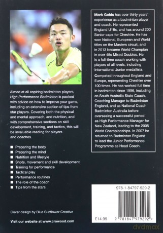 High Performance Badminton - Mark Golds [KSIĄŻKA]