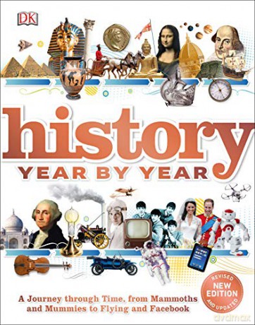 History Year by Year: A journey through time, from mammoths and mummies to flying and facebook [KSIĄŻKA]
